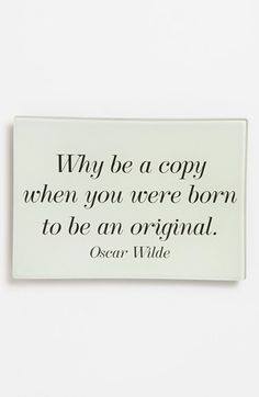 Why be a copy?....